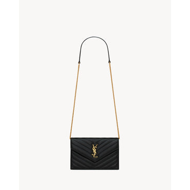 Envelope Chain Wallet - Nero