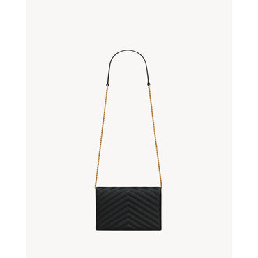 Envelope Chain Wallet - Nero