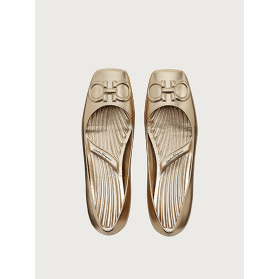 Gancini Ballet Flats - Mekong Gold