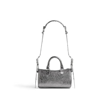 Le Cagole Mini Duffle Bag - Silver