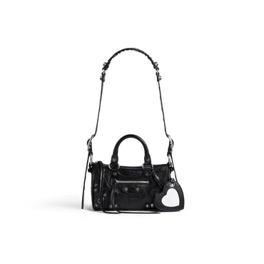 Le Cagole Mini Duffle Bag - Black