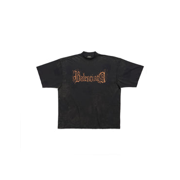 Large Fit T-Shirt - Washed Black