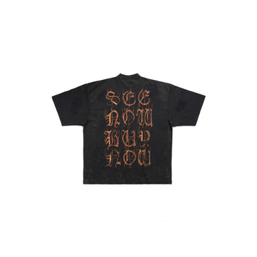 Large Fit T-Shirt - Washed Black