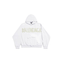 Ripped Pocket Hoodie - White