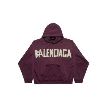 Ripped Pocket Hoodie - Bordeaux