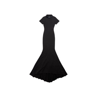 Maxi T-Shirt Dress - Washed Black