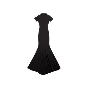 Maxi T-Shirt Dress - Washed Black