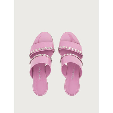 Vara Chain Sandals - Vertigo Mauve