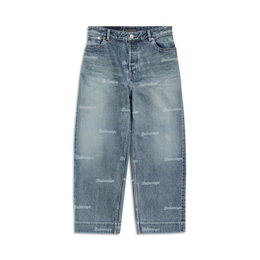 Cropped Pants - Pale Blue