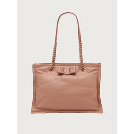 Viva Small Bow Tote Bag - New Blush