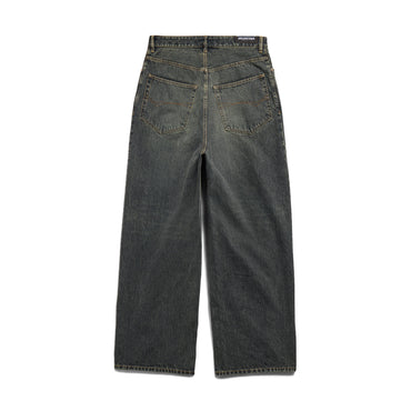 Baggy Pants - Washed Black Pagoda