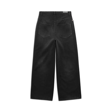 Baggy Pants - Grid Wash Black