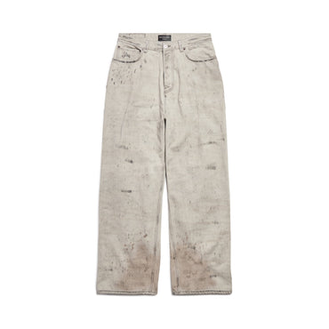 Super Destroyed Baggy Pants - Bleached Outback
