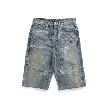 Baggy Shorts - Pale Blue