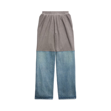 Patched Sweatpants - Pale Blue