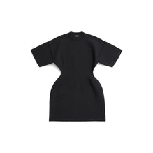 Hourglass Crewneck S/S Dress - Black