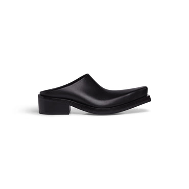 Santiago Mule Calfskin - Black