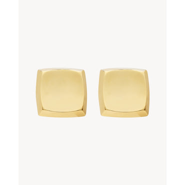 BO CARRE INCURVE BRASS METAL - ORO