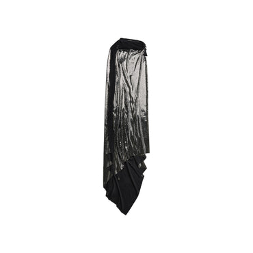Minimal Gown - Black/Silver