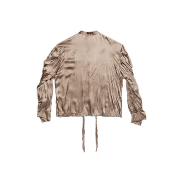 Oversized Blouse - Dark Beige
