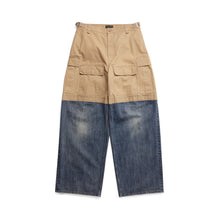 Patched Cargo Pants - Beige