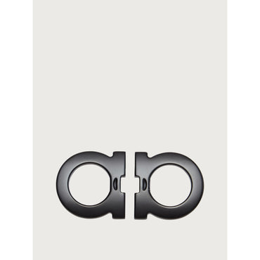 Interchangeable Gancini Switch Buckle - Metal - Black