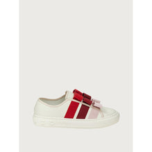 Vara Bow Sneakers - Carrara Marble White/Lipstick Red