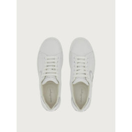 Gancini Sneakers - White/Silver