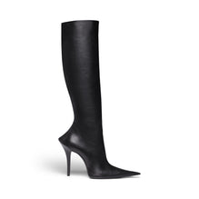 Witch Boot H110 Shiny Sheep - Black - Women