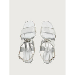 Gancini Sandals - Silver