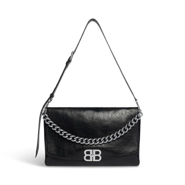 Bb Soft Flap Bag L - Black