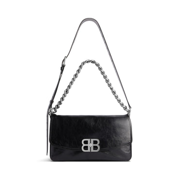 Bb Soft Flap Bag M - Black