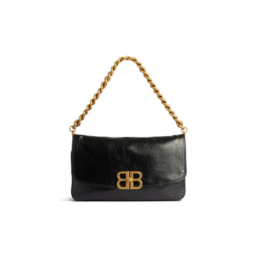Bb Soft Flap Bag M - Black