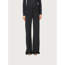 Knitted Trousers - Ladies - Black