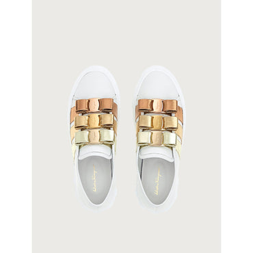 Vara Bow Sneakers - White