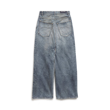 Apron Pants Skirt Sf - Dirty Pale Blue