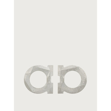 Interchangeable Gancini Switch Buckle - Men - Palladium