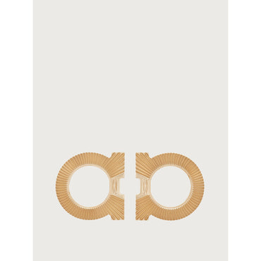 Interchangeable Gancini Switch Buckle - Men - Rose Gold