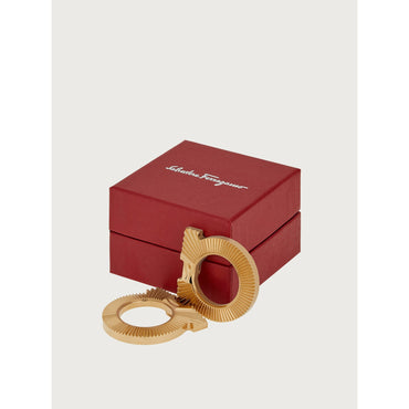 Interchangeable Gancini Switch Buckle - Men - Rose Gold