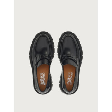 Moccasin with Signature - Black