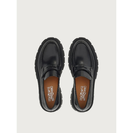 Moccasin with Signature - Black