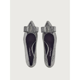 Viva Ballet Flats - Silver/Black