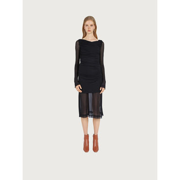 Viscose Dress - Ladies - Black