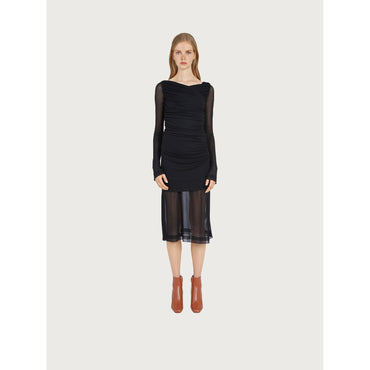 Viscose Dress - Ladies - Black