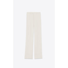 Pants In Satin Crepe - Craie