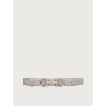Adjustable Gancini Belt - Rhinoceros Grey