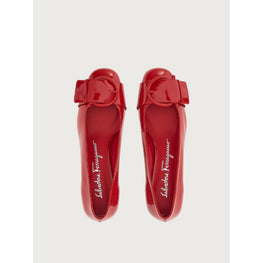 Gancini Pumps Shoe - Lipstick Red