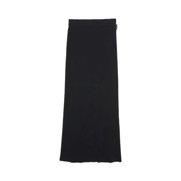 Midi Twisted Skirt - Black