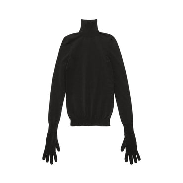 Gloves Sweater - Black