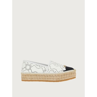 Gancini Galore Espadrilles - White